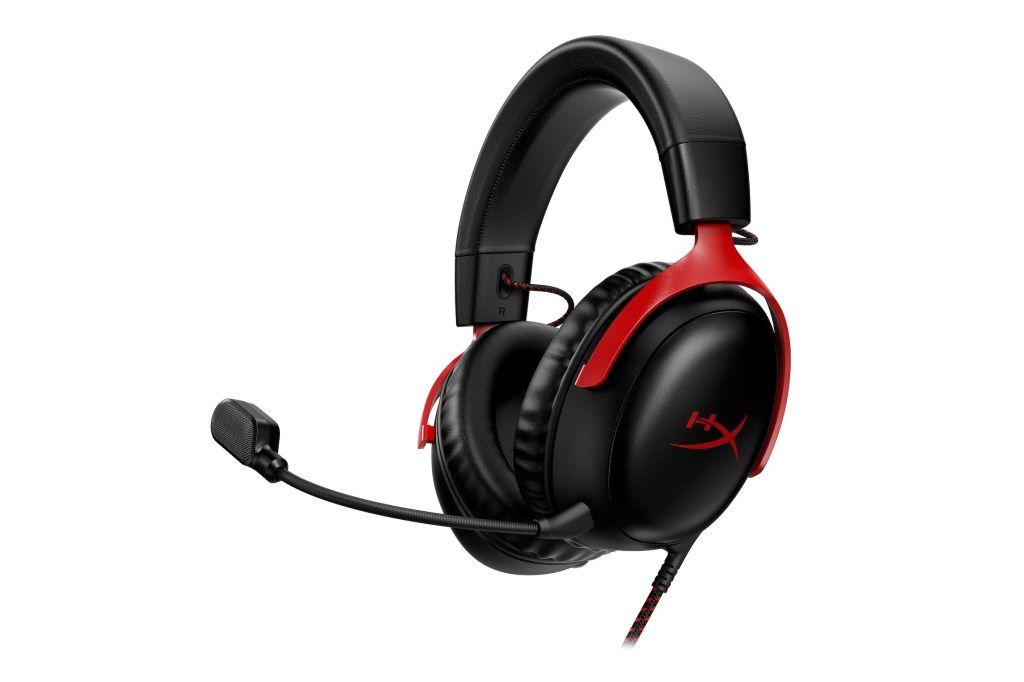 HyperX Cloud III on white background