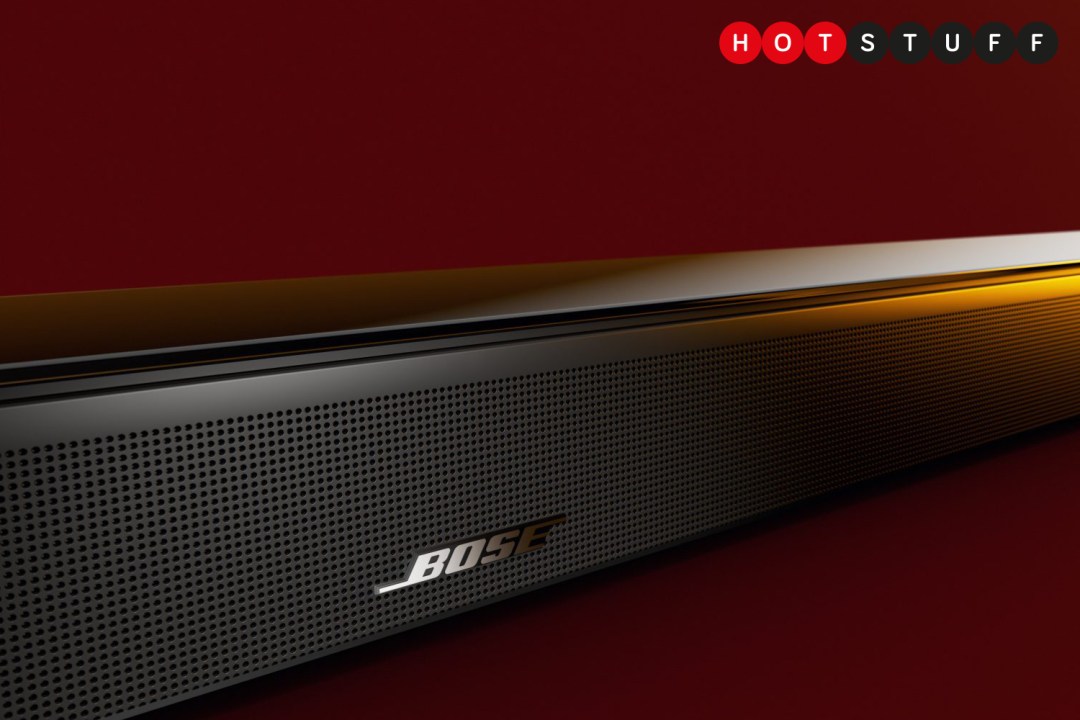 Close-up of Bose's Smart Ultra Soundbar