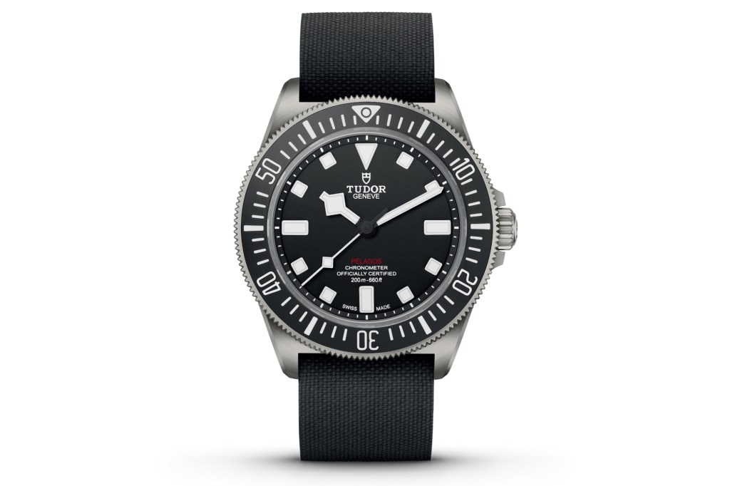 Tudor Pelagos FXD in Black on a white background