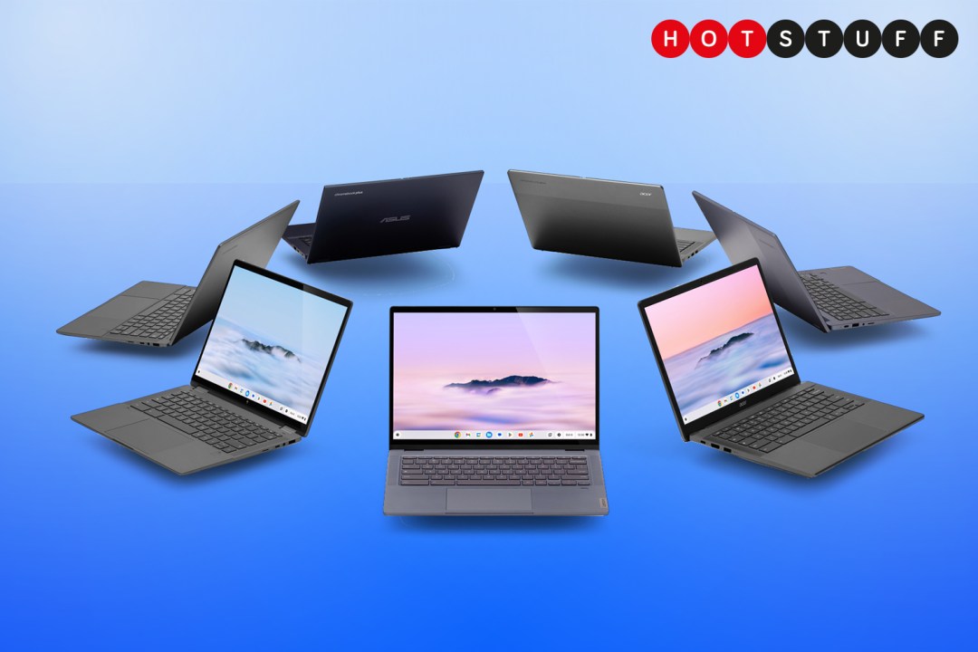 Google Chromebook Plus line-up hot stuff