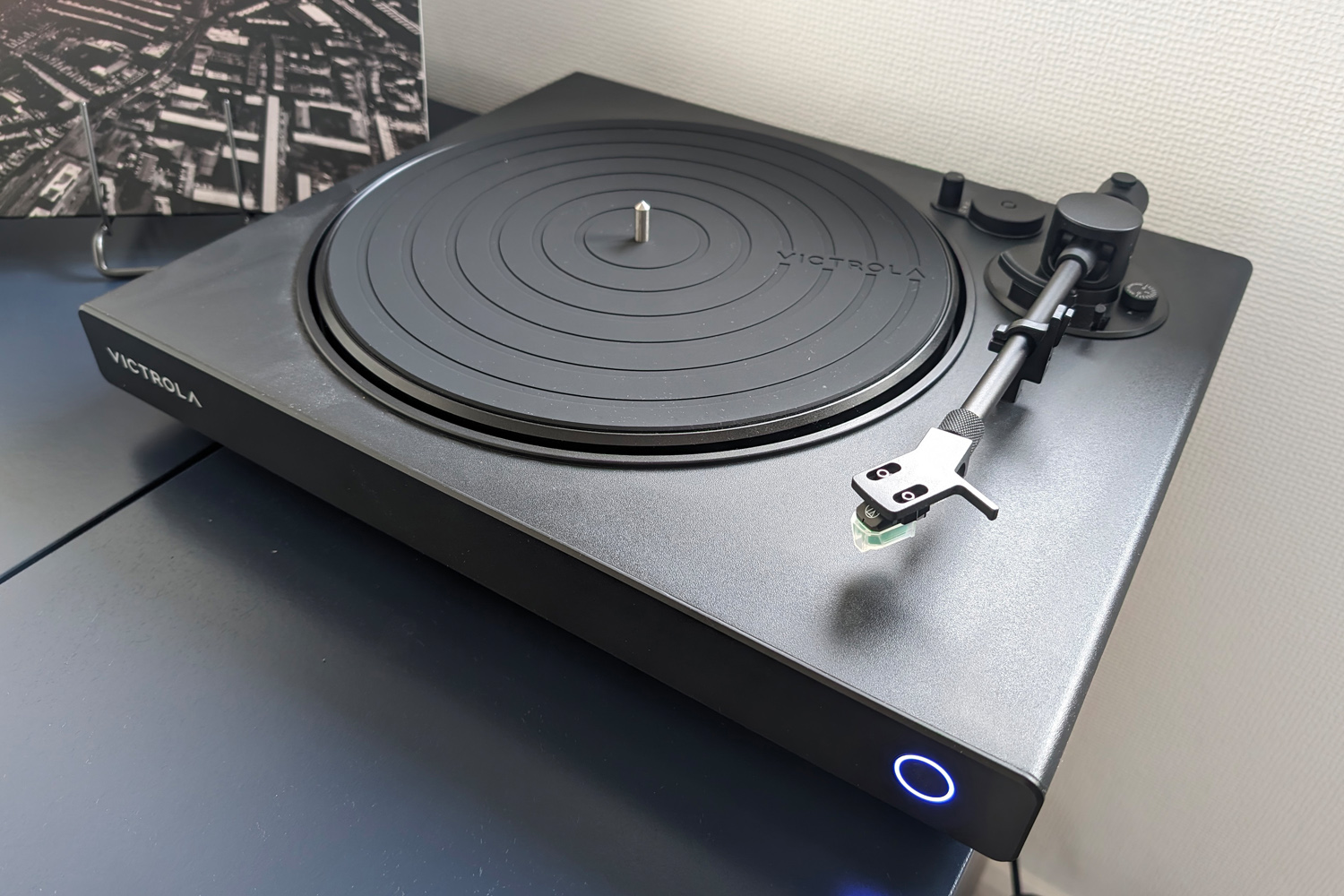 Victrola Hi-Res Onyx review slipmat