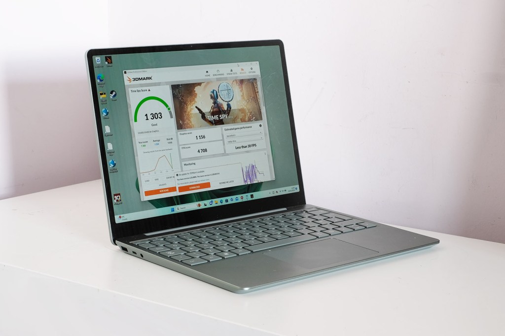 Microsoft Surface Laptop Go 3 speed