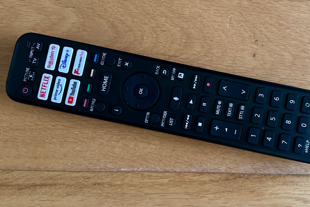 Panasonic TX-65MX950 remote