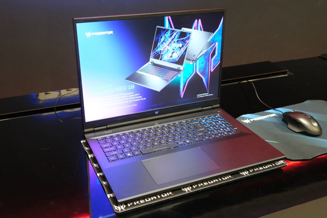 Acer Predator Helios Neo 18 hands-on lead