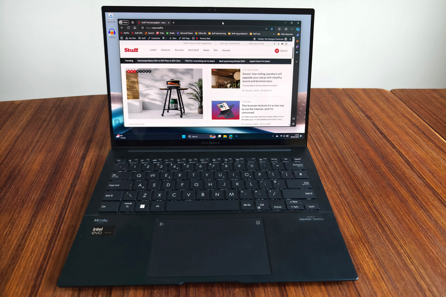 Asus Zenbook 14 OLED 2024 review Stuff website