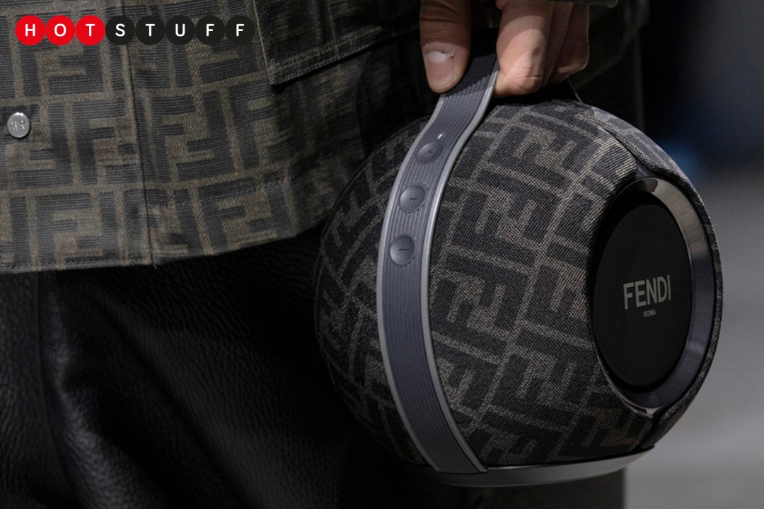 Fendi x Devialet's portable speaker collab