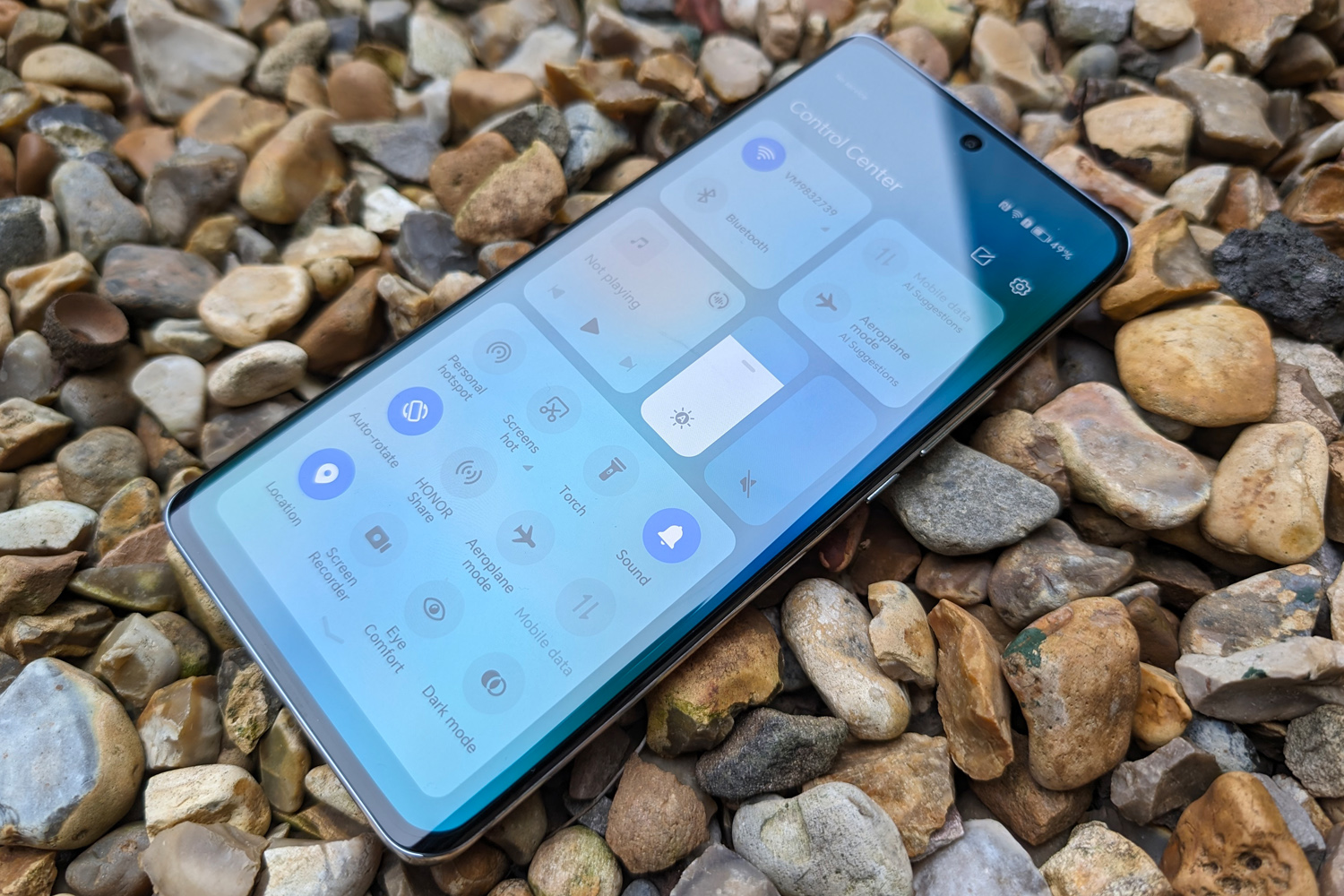 Honor Magic 6 Lite review control center