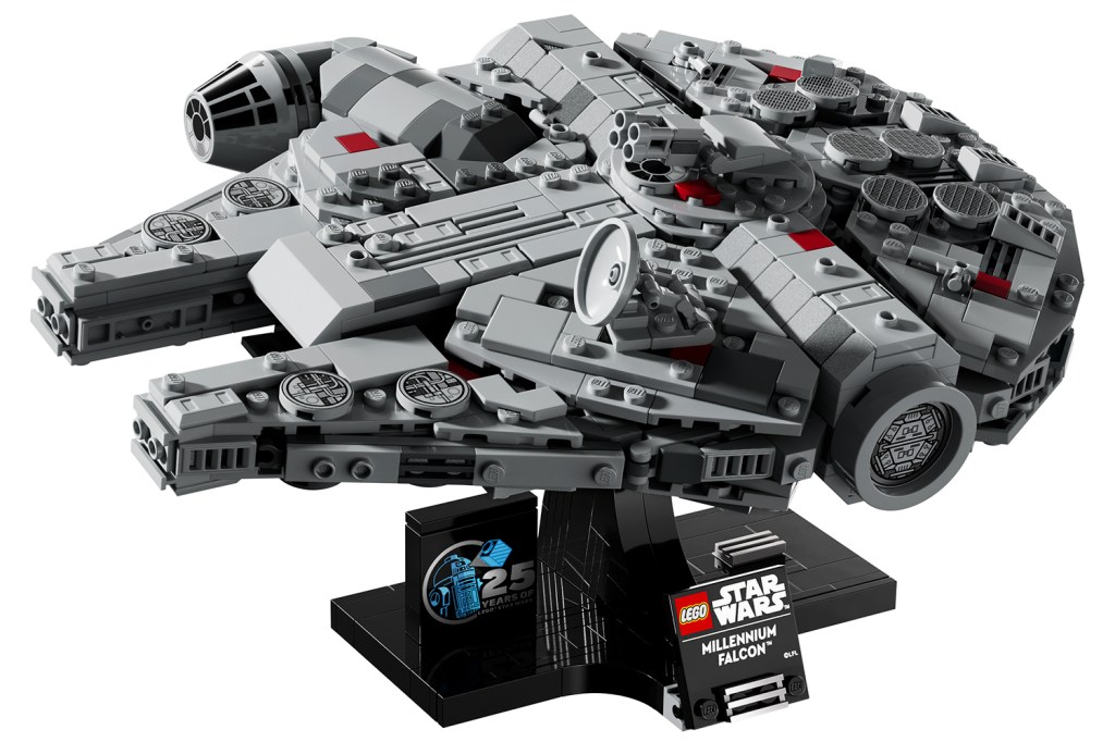 Lego Millennium Falcon, celebrating 25 years of Lego Star Wars 