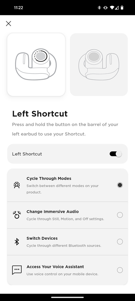 Bose Ultra Open Earbuds review app button controls