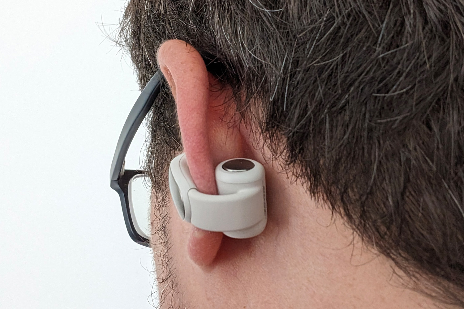 Bose Ultra Open Earbuds review wearing rear