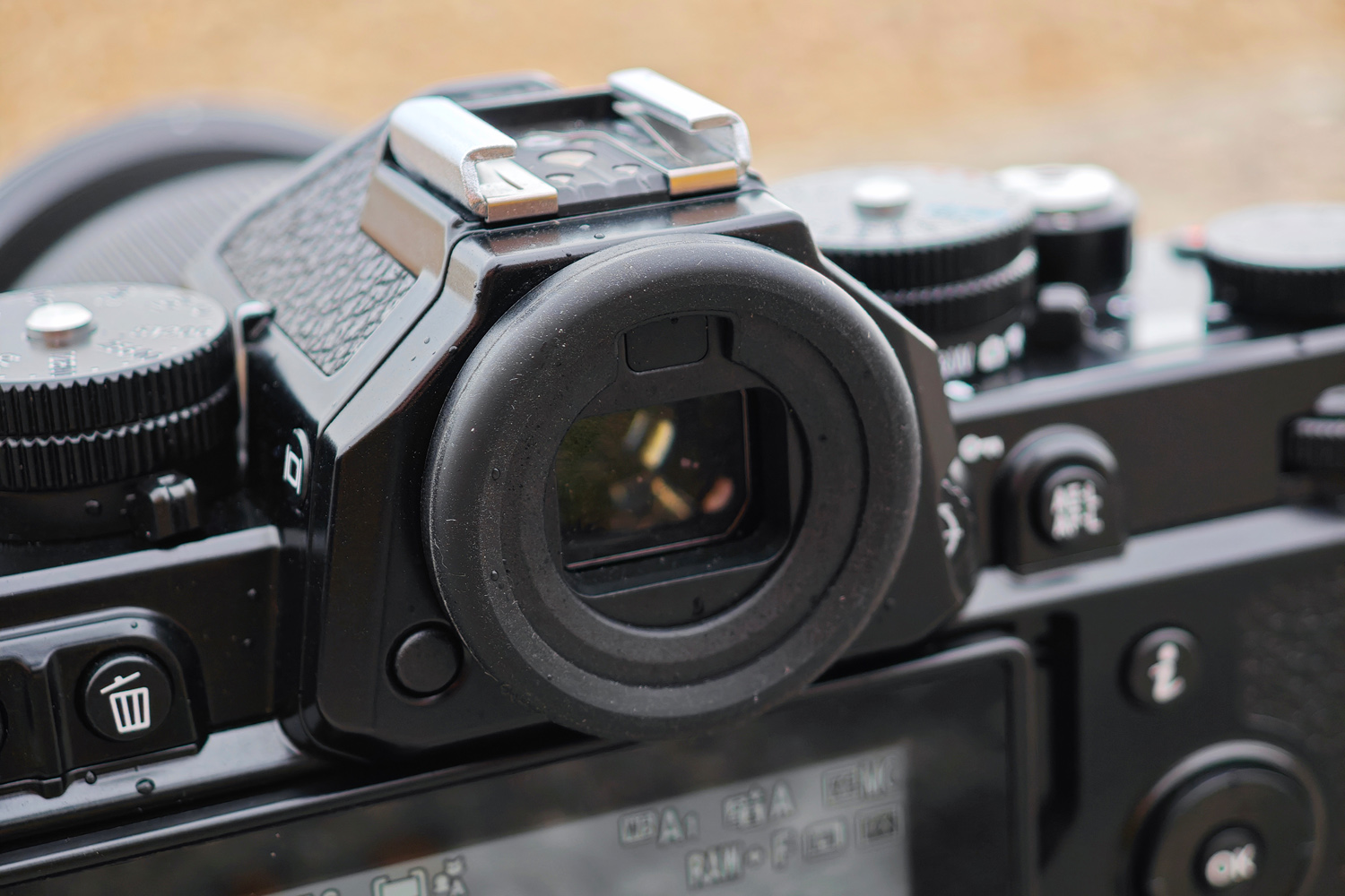 Nikon Zf review EVF