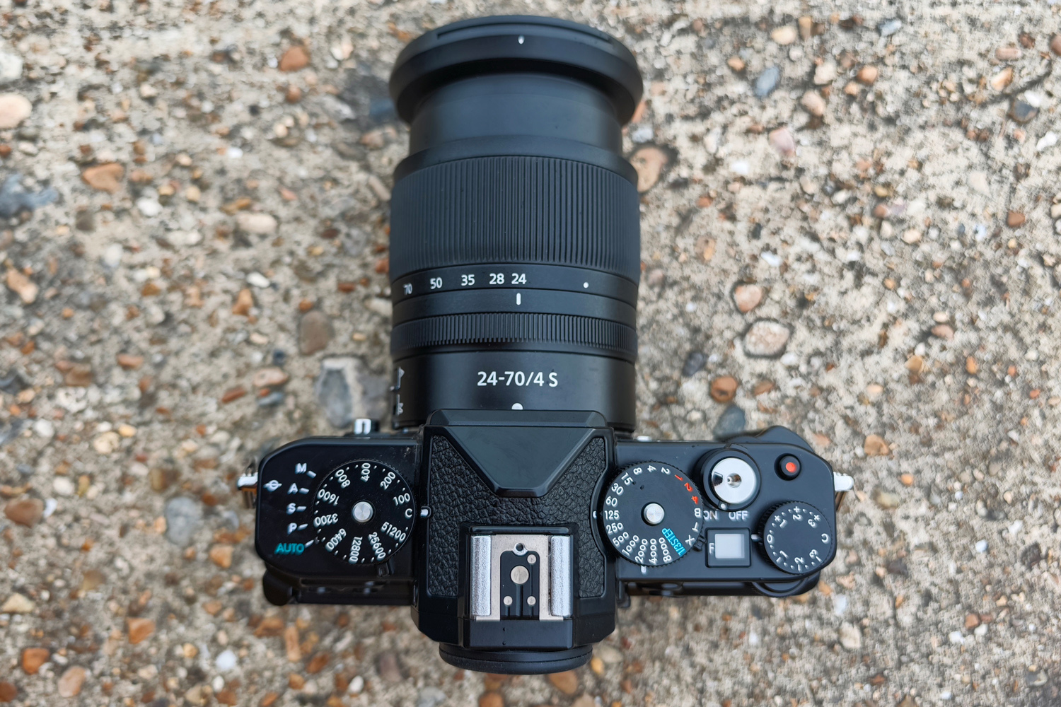 Nikon Zf review top plate