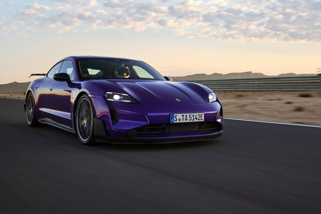 Porsche Taycan Turbo GT reveal lead