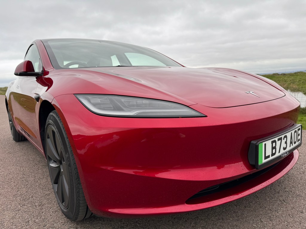 Tesla Model 3 front lights