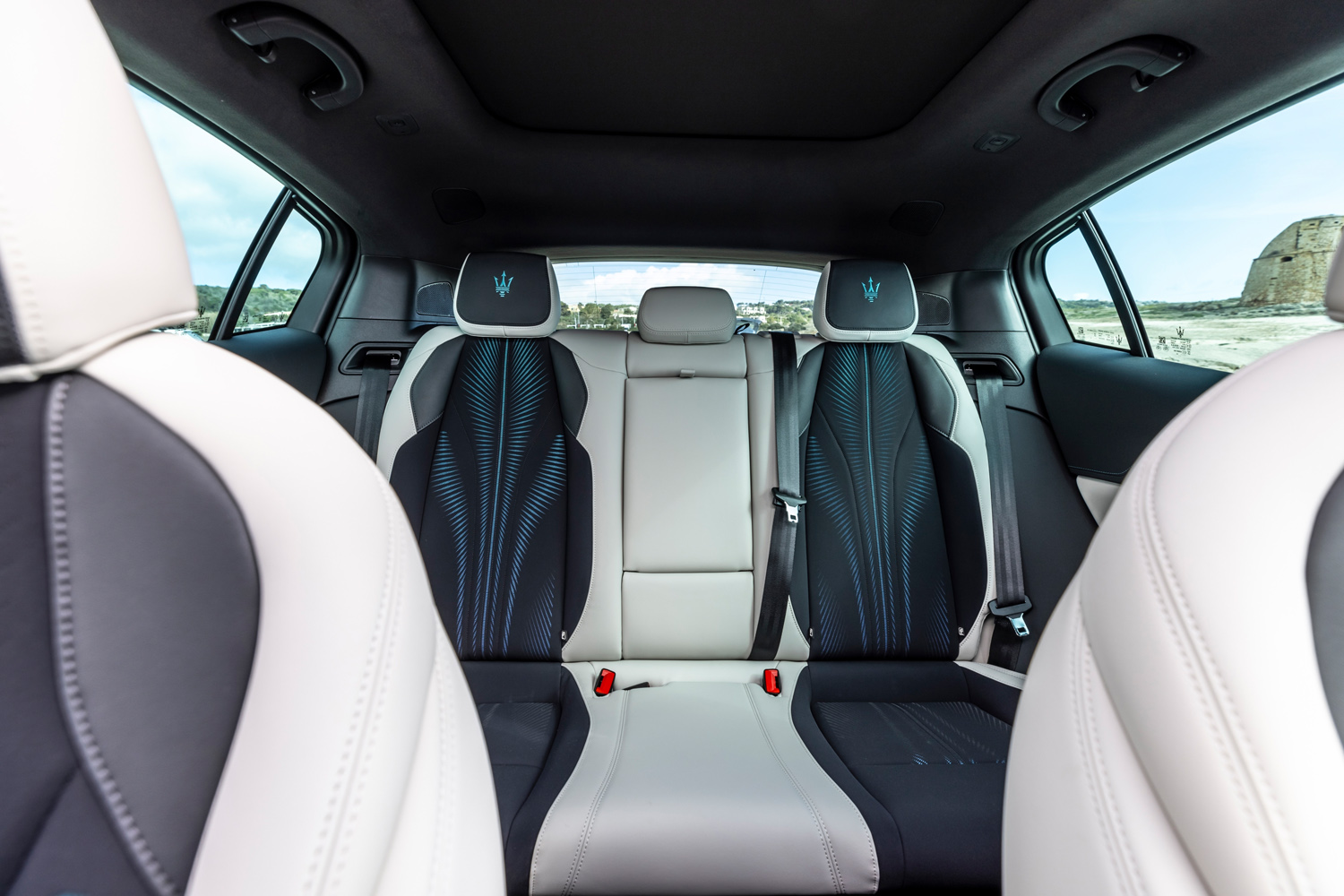 Maserati Grecale Fulgore review rear seats