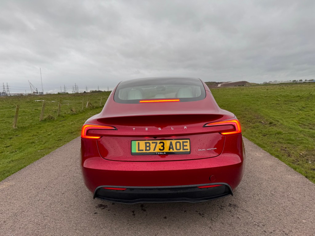 Tesla Model 3 rear