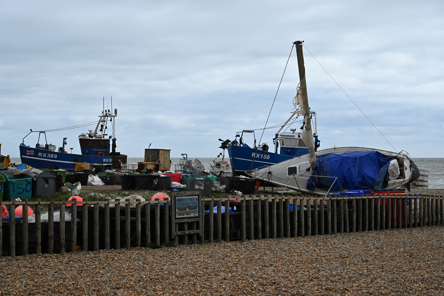 Nikon Zf camera samples fishing boats